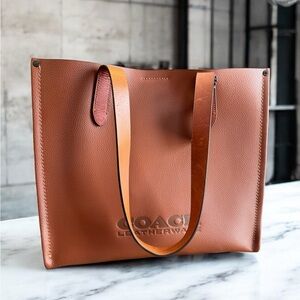 Coach Relay Tote 34, Leather Coach Bag